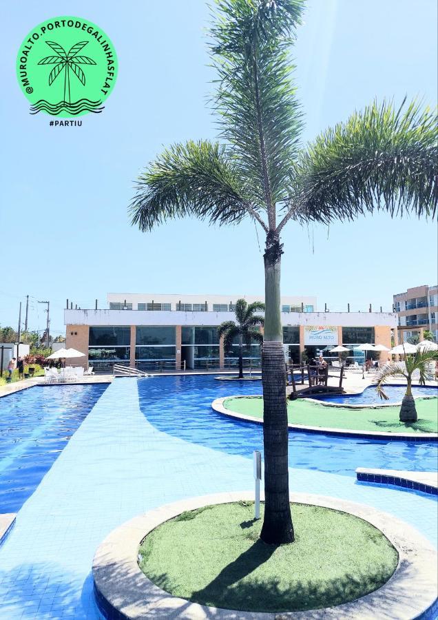 Flat Aconchegante, 3 Quartos, Condominio Muro Alto Em Porto De Galinhas Exterior photo
